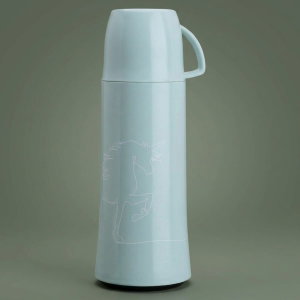 Helios thermos, 500 ml, glass inner container, plastic outer shell - light green product image