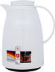 Rhinestone thermos, 1.5 liters, thermal glass inner container, plastic outer shell - white product image 1