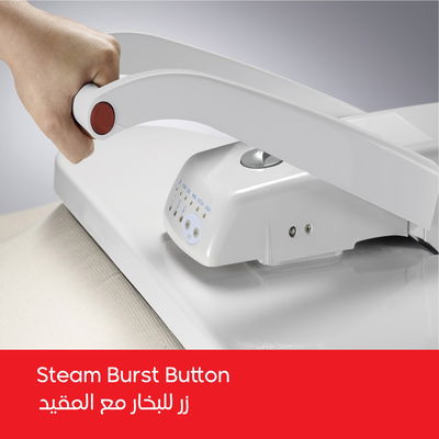مكواة كبس بخار إلكترو جنرال، 40 بوصة، 2200 واط، خزان 1000 مل، 5 اعدادات للأقمشة، NI-SP40XXL - ابيض product image 8