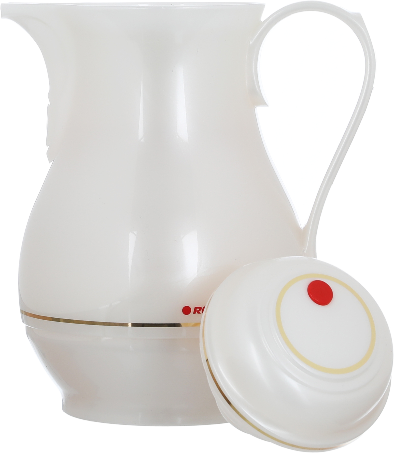 Rotpont thermos, 0.5 liters, glass inner container, plastic outer shell - pearl product image 4