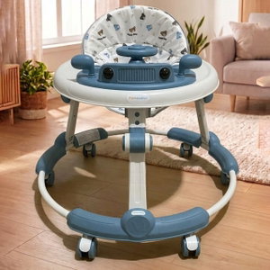 Fun Moment Baby Walker, Foldable, Adjustable, Musical Toys - Multicolor product image 2