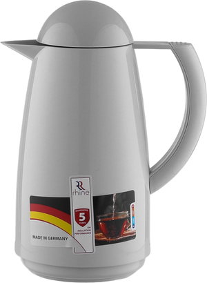 Rhinestone Plastic Thermos, 0.5 Liter - Gray product image 2