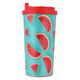 Al Saif Gallery plastic watermelon cup, 470 ml, red-coloured lid product image 1