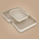 طقم صواني فرن جرانيت هاشفير، 3 قطع، تركي، مستطيل - بيج product image 1