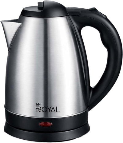 غلاية رويال، 1500 واط، 1.8 لتر، RA-EK1827 - فضي اسود product image 4