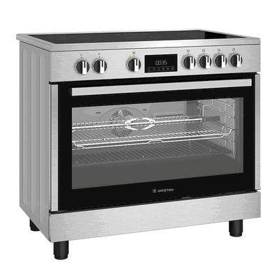 فرن كهربائي اريستون، 1200/1700 واط، 5 شعلة، 111 لتر، ARR9EV830207XME - فضي product image 2