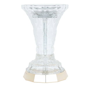 Al Saif Gallery glass incense burner, with a gold-transparent base product image