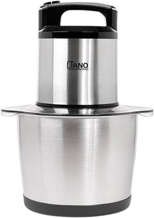 مفرمة جانو، 1500 واط، 6 لتر، JN02411 - فضي اسود product image