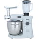 عجانة كهربائية 4×1 استيل إديسون، 2000 واط، 10 لتر، 8 سرعات، FM162 - رمادي product image 1