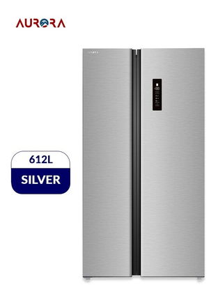 ثلاجة نوفروست اروروا، 612 لتر، 21.6 قدم، نظام منع تكون ثلج، AR-840SNFT - فضي product image 2