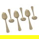 Al Saif Gallery steel spoon set, 6 pieces - gold product image 2