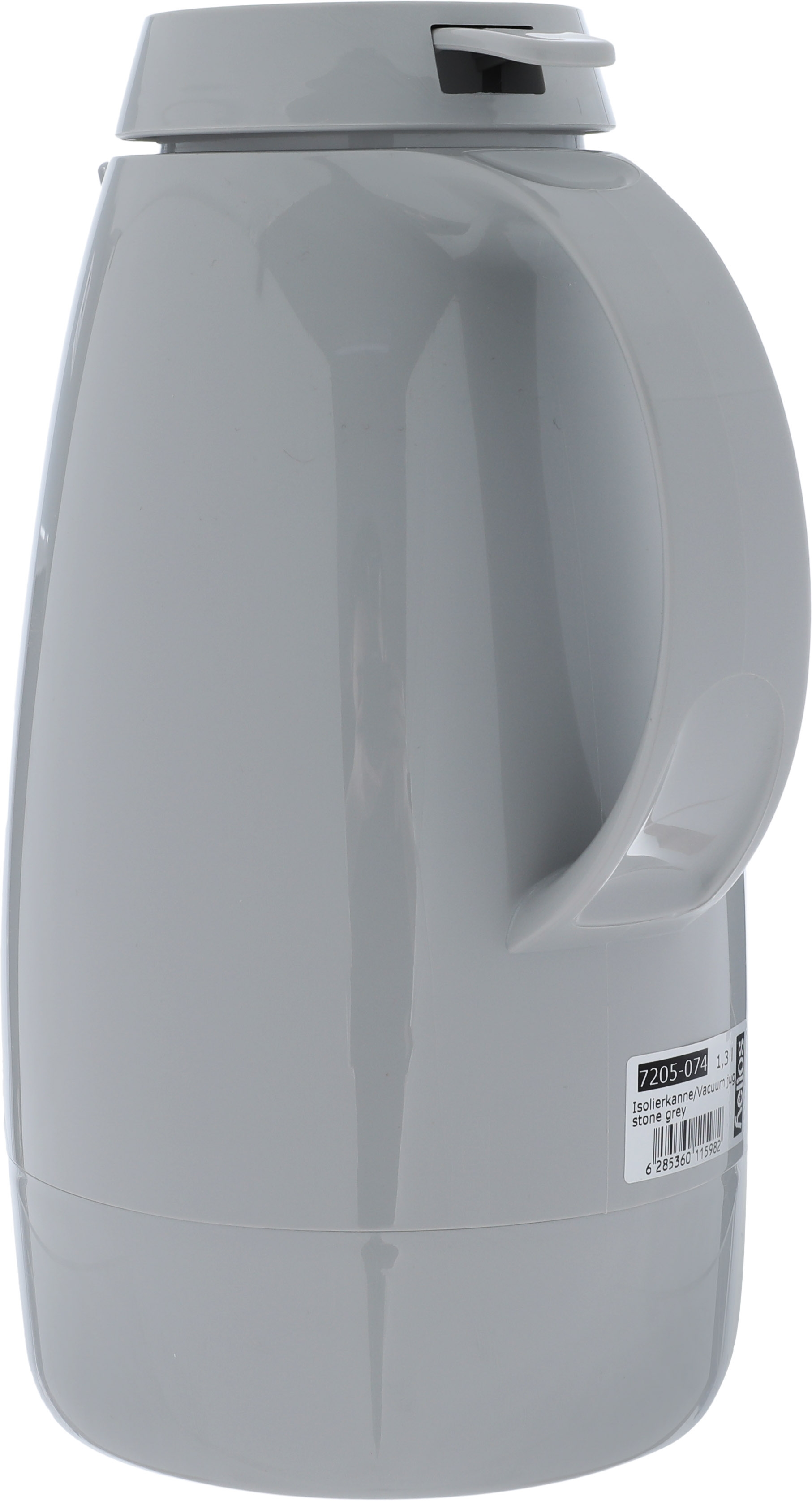 Helios thermos, 1.3 liters, thermal glass inner shell, plastic outer shell - light gray product image 3