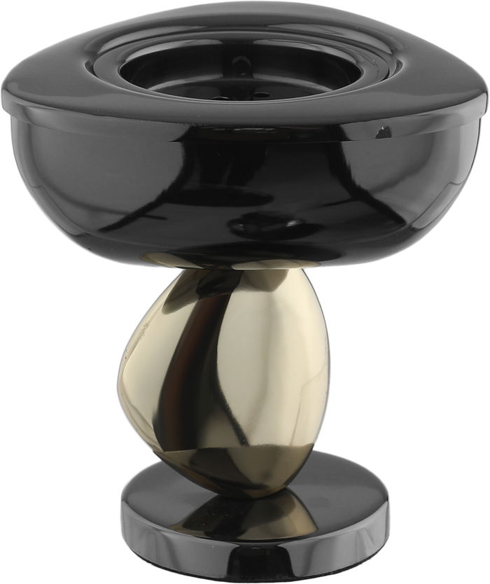 طقم مبخرة ستانلس استيل السيف غاليري، 3 قطع - اسود product image 2