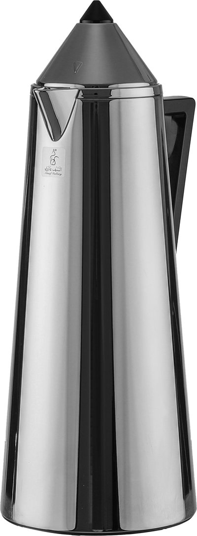 Al Saif Gallery Al Dana Thermos Set, 1/0.7 liter, glass inner material, black-silver handle product image 5