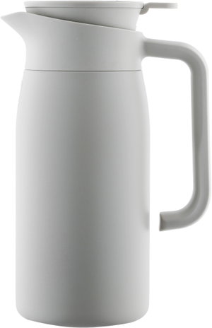 RanaAl Saif Gallery Thermos, 1.5L, Stainless Steel Inner Carrier, Stainless Steel Outer Body, Touch Screen - Light Grey product image 2