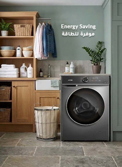 RO-11FWDDTS Automatic Washing Machine, 10 kg, Drying 7 kg, Front Loading - Dark Gray product image 7
