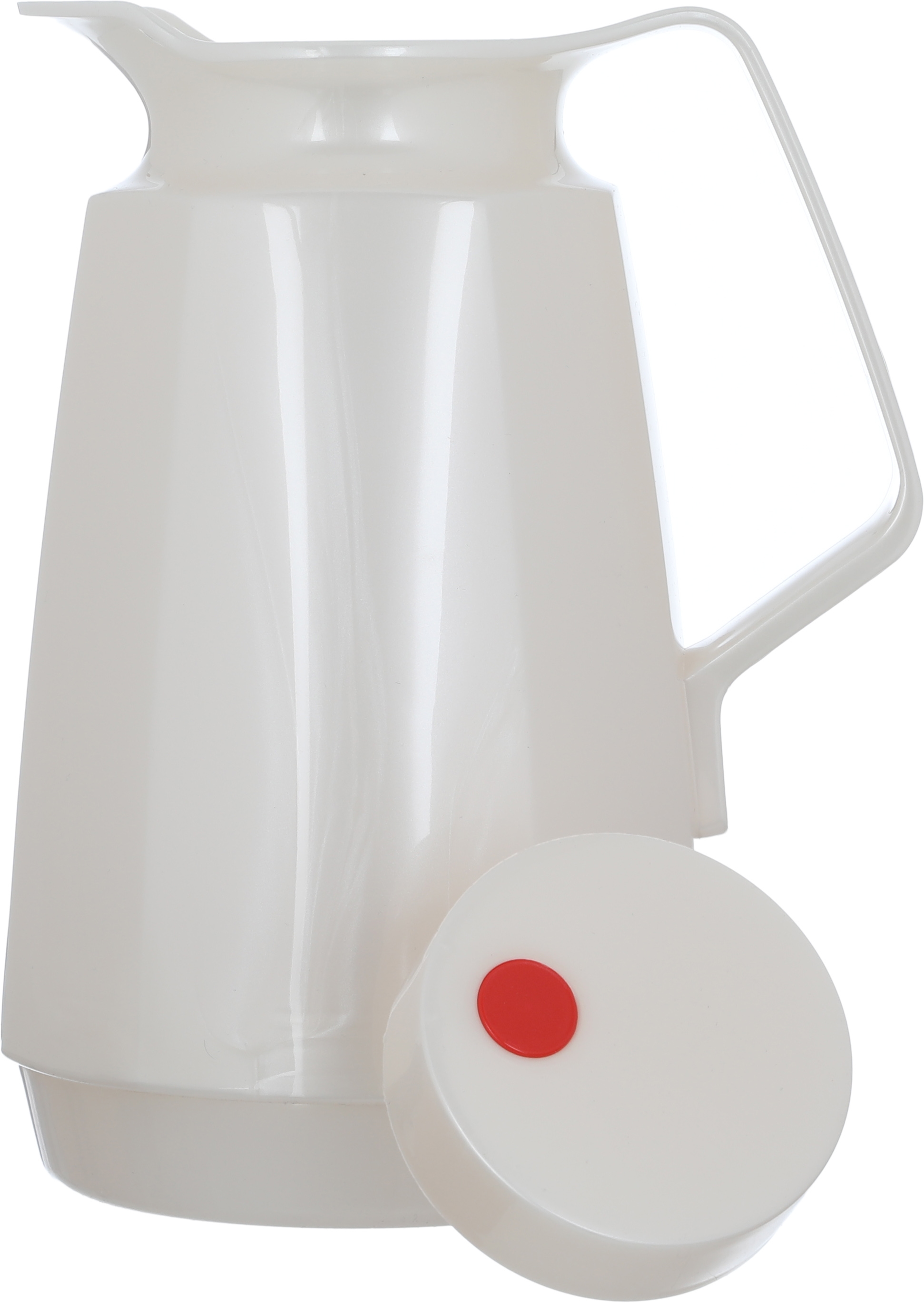 Rotpont thermos, 1 liter, glass inner container, plastic outer shell - white product image 4