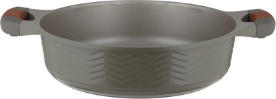 طقم قدور داي كاست الومنيوم روبوست، 9 قطع، غطاء زجاج، يد سيليكون - رمادي product image 10