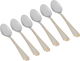 طقم ملاعق شاي ستيل السيف غاليري، 6 قطع - فضي product image 1