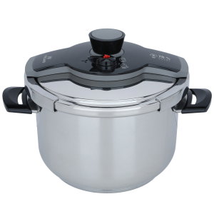 قدر ضغط استيل فولكانو، 10 لتر - فضي product image 2