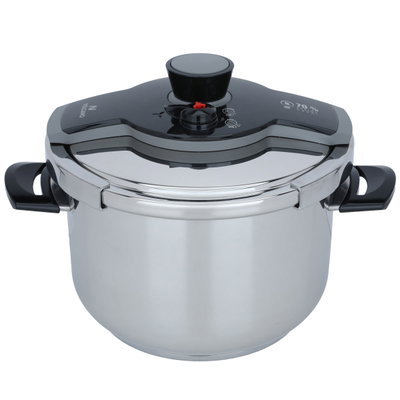 قدر ضغط استيل فولكانو، 10 لتر - فضي product image 2