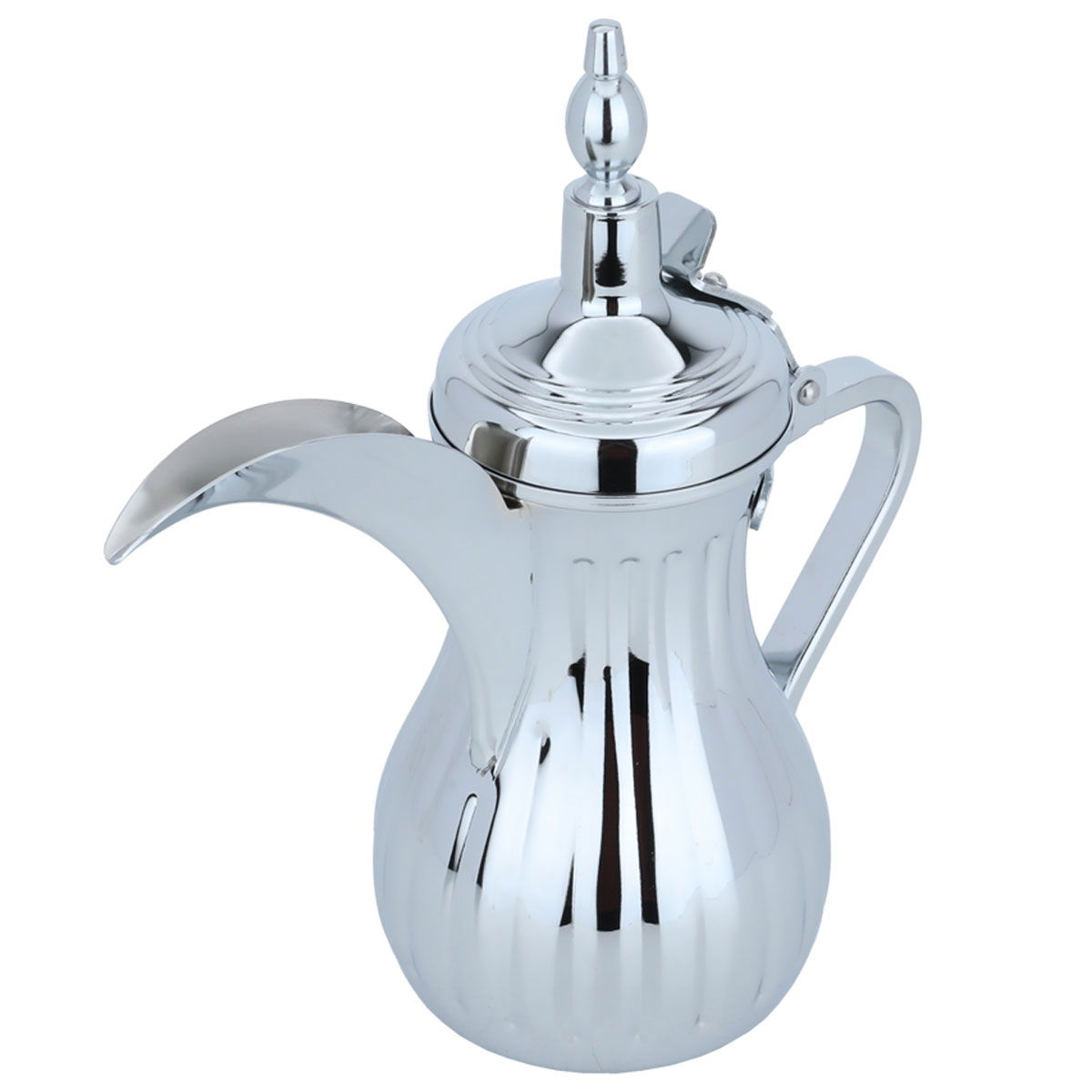 Dallah Tuwaiq Steel Al Saif Gallery, 1 Liter - Silver product image 2