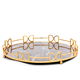 Alsaif gallery Tofaria Aluminum , 40x40x5 cm - golden brown product image 2