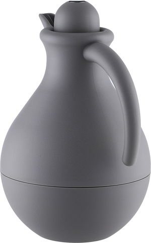 ترمس بنان تايملس، 1 لتر، خامة داخلية زجاج، غطاء ضغاط - كابتشينو product image 2