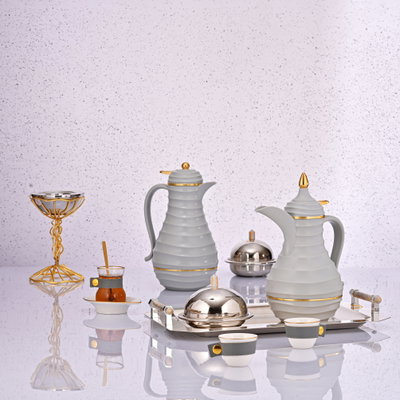 طقم ترامس بلانكا السيف غاليري، 1 / 0.75 لتر، حافظة داخلية زجاج حراري - رمادي فاتح product image 9