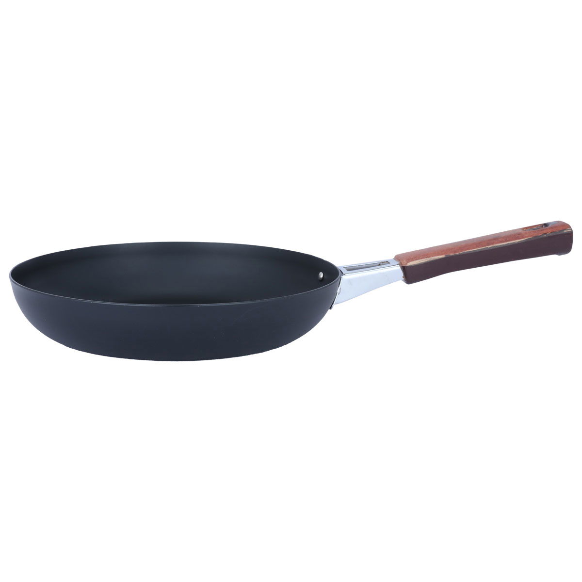 Al Saif Gallery Tornado ceramic frying pan, 30 cm, wooden handle, deep - beige product image 1