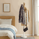 علاقة ملابس مودرن معدن، ارتفاع 180 سم - ابيض product image 3