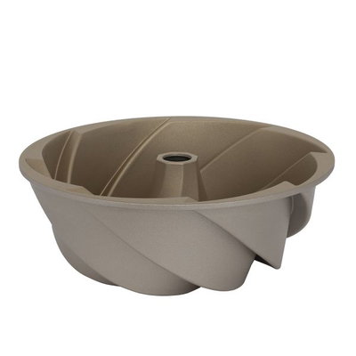 قالب كيك ألمنيوم روكي، 24x24x10 سم - ذهبي غامق product image 2