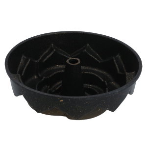 Al Saif Gallery Turkish granite cake mold, 25 x 25 x 10 cm, round - black product image 2