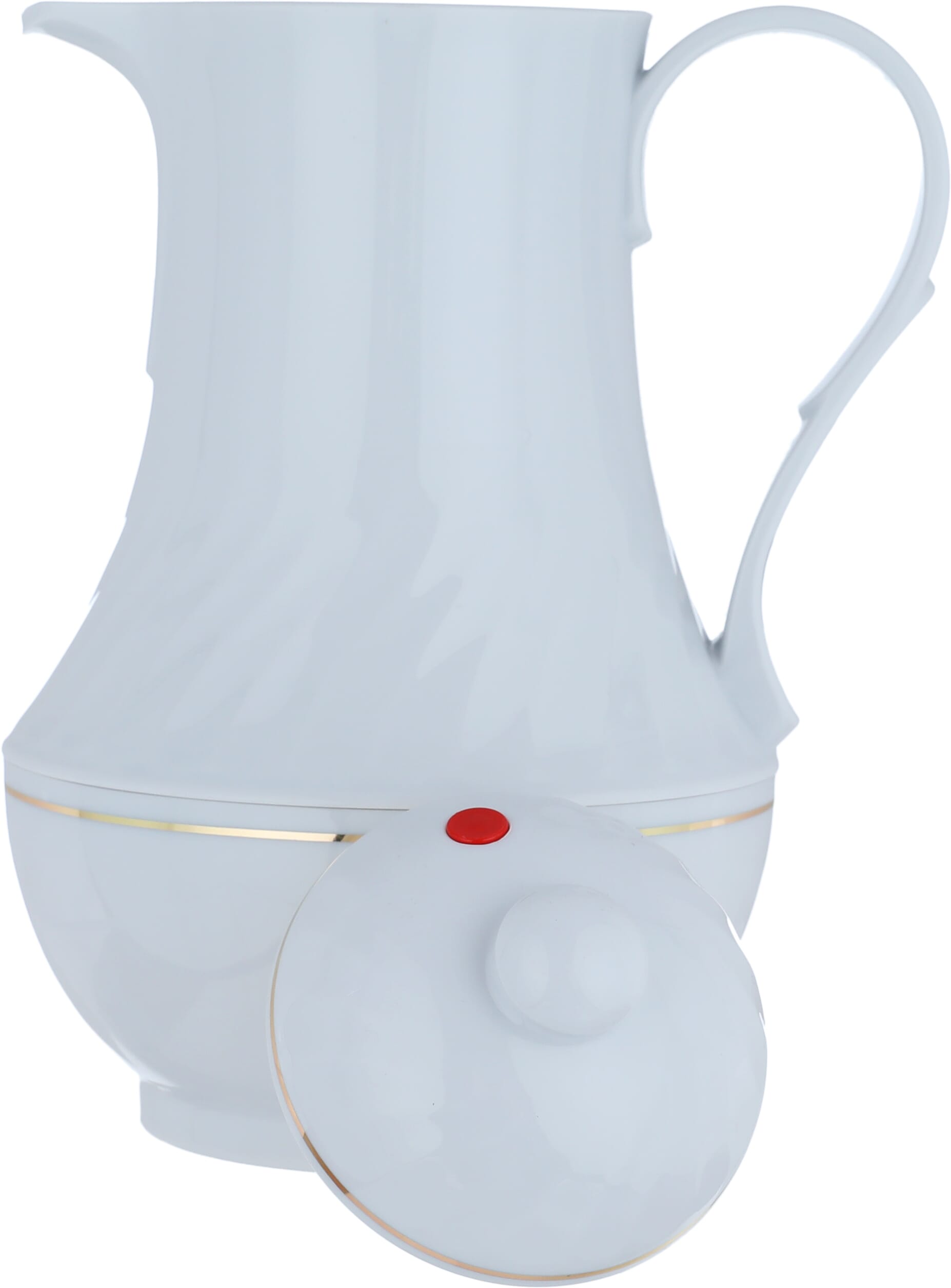 Rotpont thermos, 1 liter, glass inner container, plastic outer shell - white product image 4