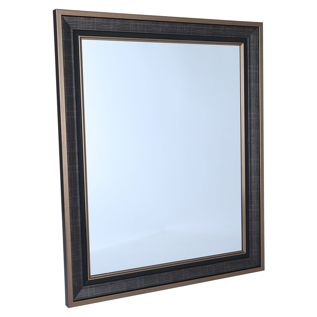 Al Saif Gallery wall mirrors, 46 x 56 cm - black product image 3