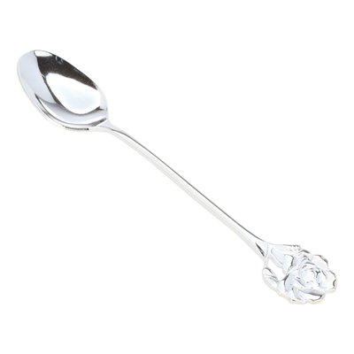 ملاعق شاي استيل السيف غاليري، 6 قطع، بيد وردة - فضي product image 2