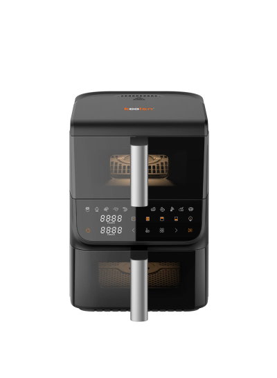 قلاية هوائية مزدوجة كولن، 2500 واط، 10 لتر، شاشة باللمس، 816102024 - اسود product image 2
