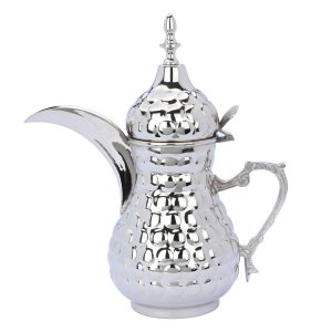 Alsaif Gallery Tarahib 3-piece stainless steel kettle, 1 liter - Silver product image