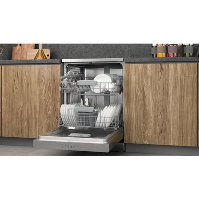 غسالة صحون اريستون، 14 مكان، 7 برامج، شاشة ليد، LFC3C26WX60HZ - فضي product image 11