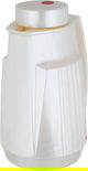 Rotpont thermos, 1 liter, glass inner container, plastic outer shell - white product image 2