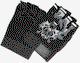 Kangaroo 114144f445 sports gloves, 10 x 5 x 1 cm, one size S/M/L, wolf pattern - grey black product image 1