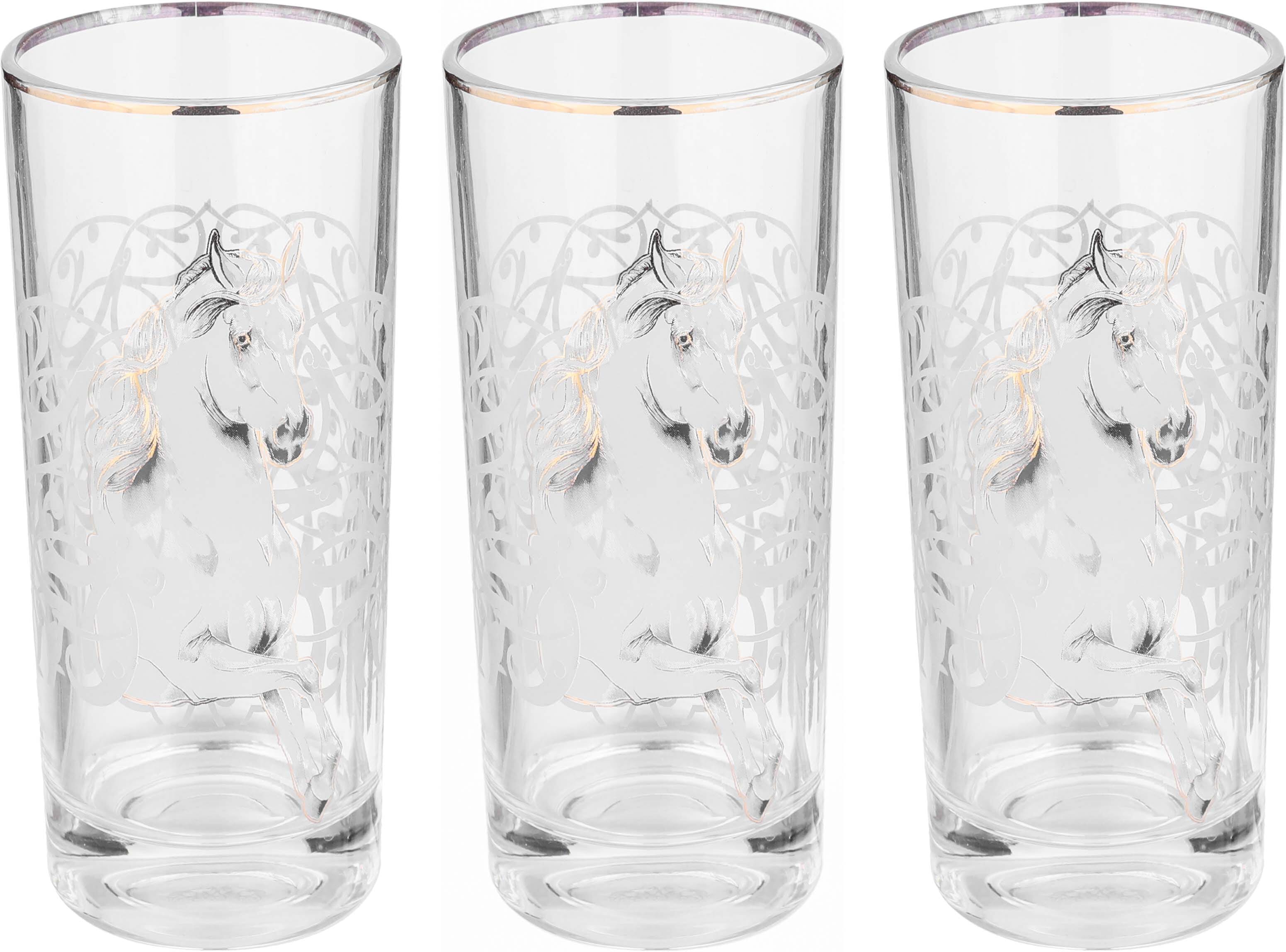 كاسات زجاج السيف غاليري، 200 مل، 3 قطع - شفاف product image