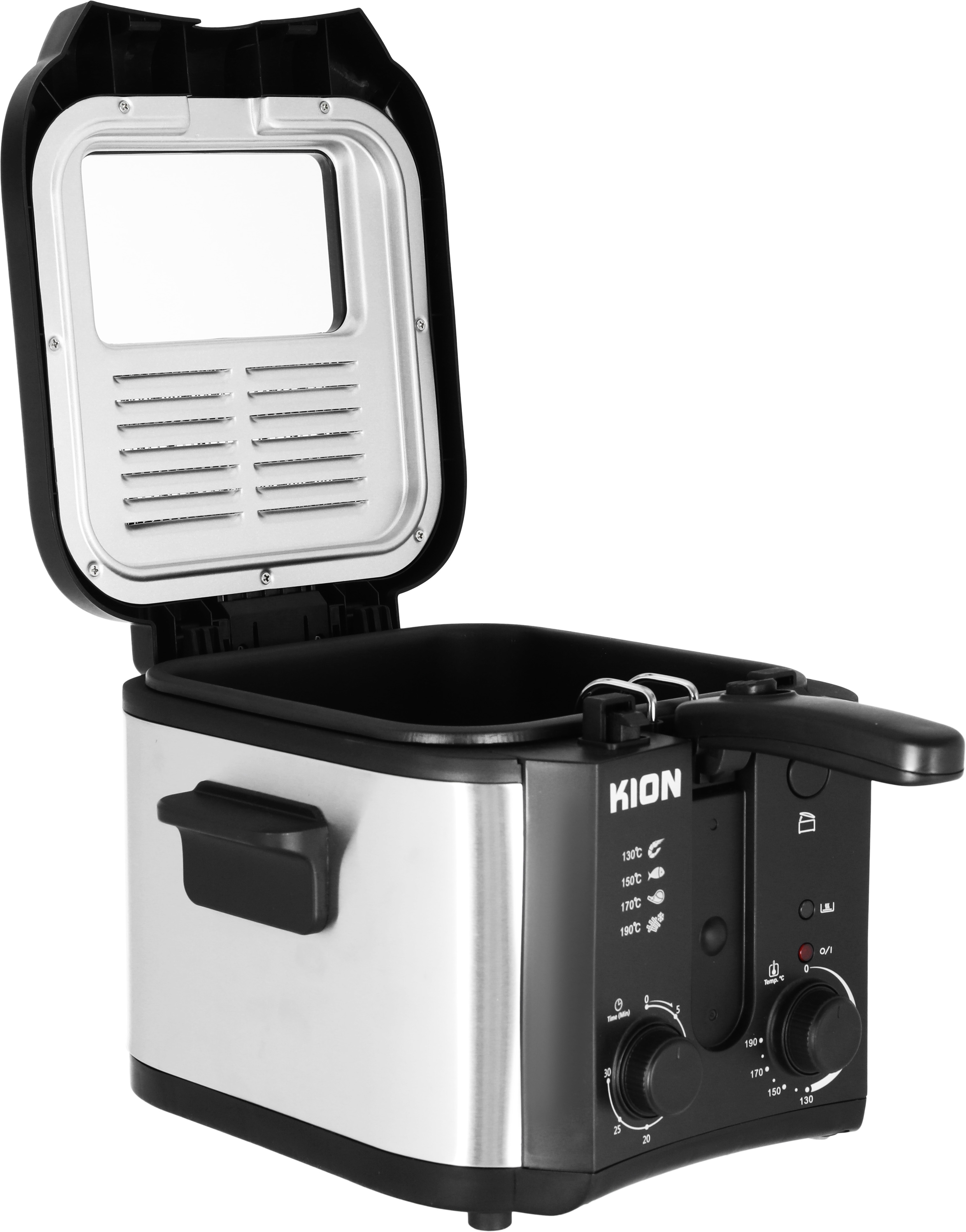 Keon Tefal Electric Oil Fryer, 1600-1850 Watt, 2.5 Liters - Black Silver product image 4