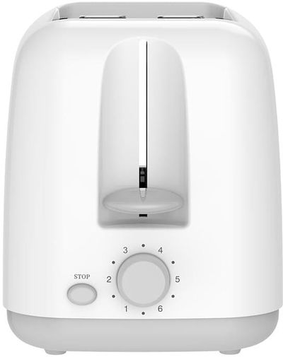 Winning Star ST-9359 Toaster, 650/750 Watts, 2 Slices, 6 Toast Levels - White product image 6