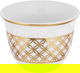 Al Saif Gallery porcelain Arabic coffee cups set, golden pattern, 12 pieces - white product image 2