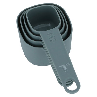 Al Saif Gallery Plastic Measuring Cups Set, 4 Pieces - Green product image 2