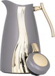 Karma Saif Gallery Thermos Set, 1/1 Liter, 2 Pieces, Inner Glass, Pressure Cooker - Golden Grey product image 3