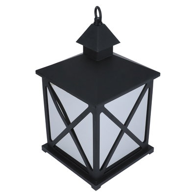 فانوس إضاءة خارجية معدن، 20x20 سم - أسود product image 1