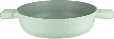 Robust Aluminum Cookware Set, 9 Pieces, Glass Lid - Light Green product image 8