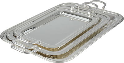 طقم طوفريات استيل السيف غاليري، 3 قطع - فضي product image 1